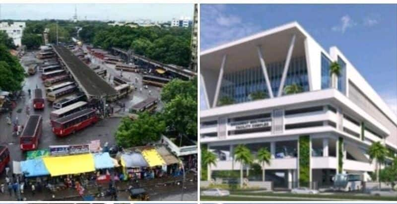 A sample photo of Broadway Bus Stand in Chennai has been published KAK