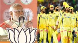 The poster comparing the defeat of Chennai Super Kings with Narendra Modi ahead of Election Result 2024 went viral rsk