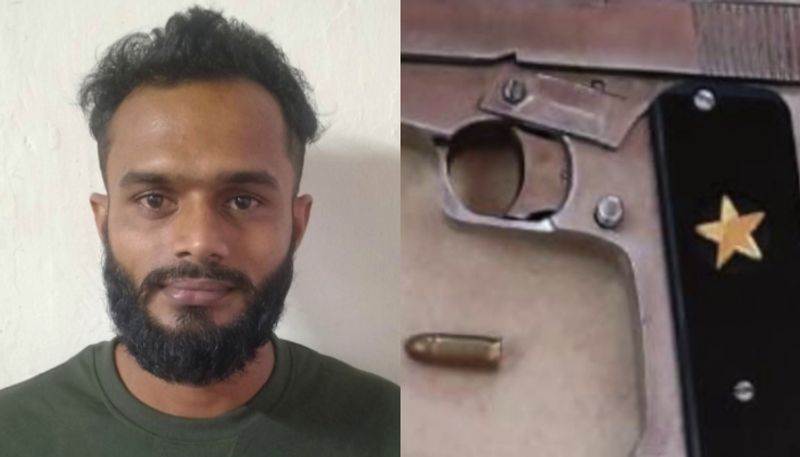 unlawful possession of gun Two Malayalis arrested in Mangaluru