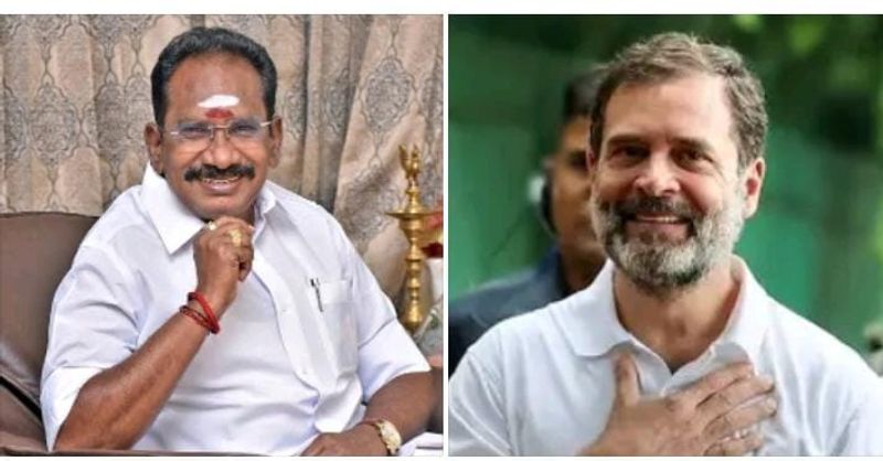 Ex AIADMK minister Sellur Raju post praising Rahul Gandhi has sparked a stir KAK