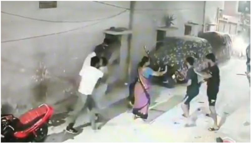 man attacked by neighbours using sticks injuring seriously over pet dog feud in Hyderabad 