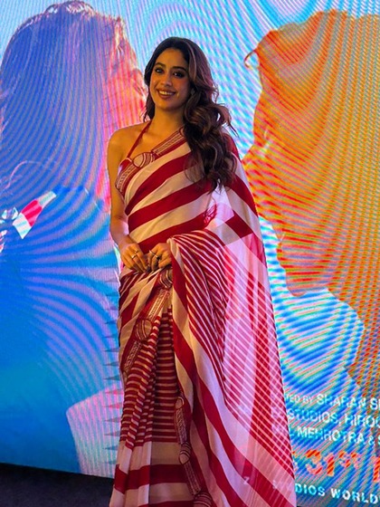 Janhvi Kapoor in Delhi