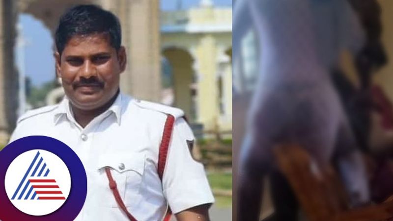 Hubballi crime news traffice police mahesh hesarur hanged himself with a woman rav