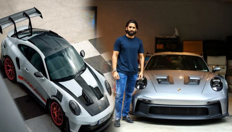 Telugu Actor Naga Chaitanya owned his dream car Porsche 911 GT3 RS for whopping 3 5 crores ans