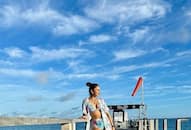 Rakul Preet Bikini costumes for beach holidays zkamn