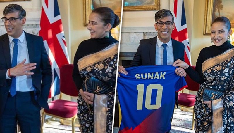 Heeramandi star Manisha Koirala meets UK PM Rishi Sunak at 10 Downing Street (Photos) RBA