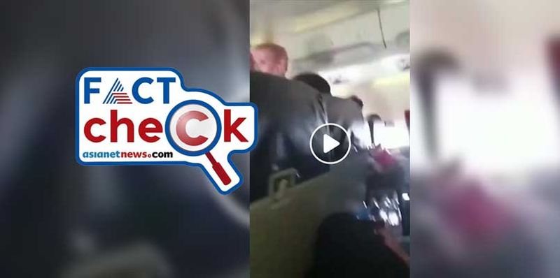 Is this video of Singapore flight in turbulence here is the fact check 