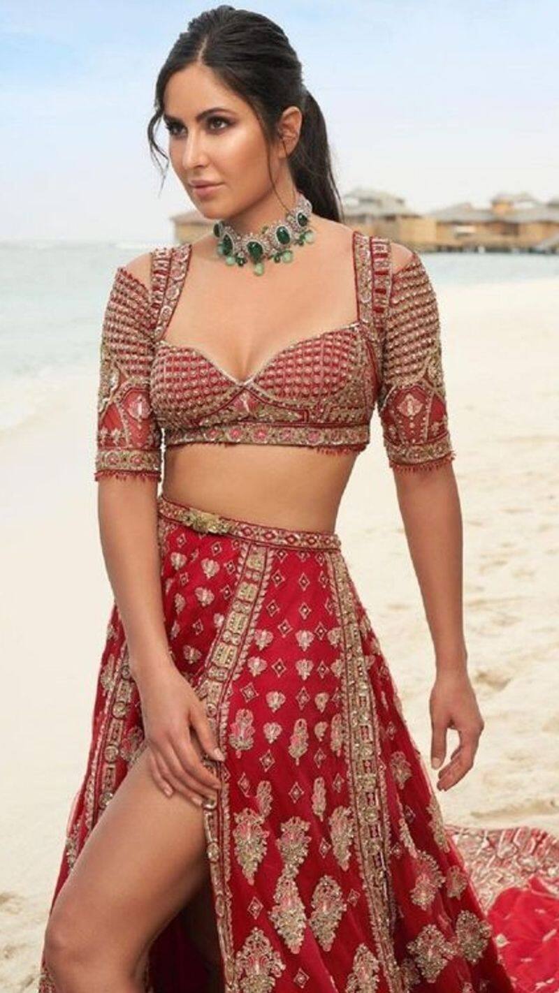 Katrina kaif Latest 8 blouse design saree and lehenga kxa 