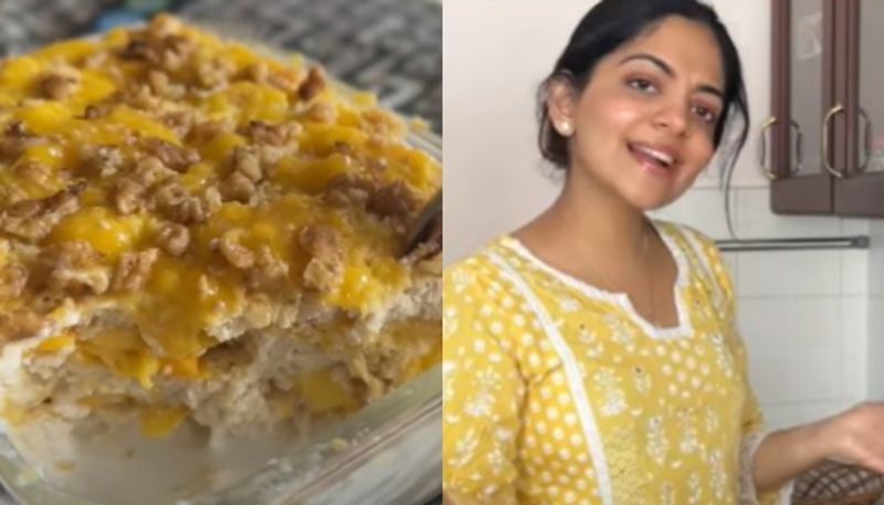 healthy mango trifle pudding ahaana krishna