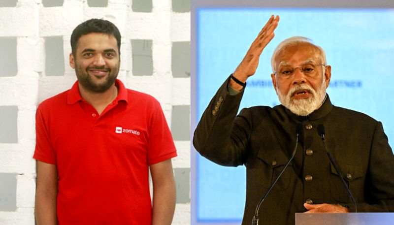 PM Modi Praises Zomato Founder's Entrepreneurial Journey