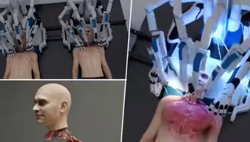 us based startup s spine chilling graphic video of worlds first head transplant system shocks internet ans