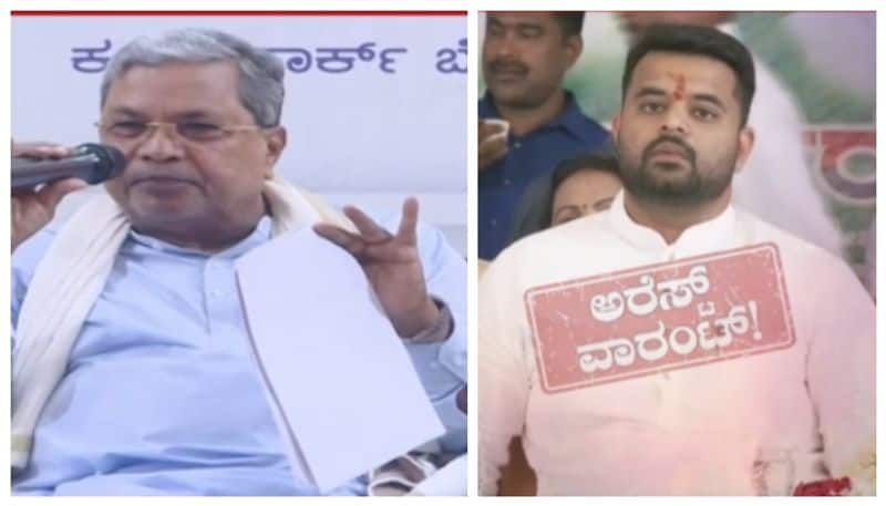 Siddaramaiah wrote letter to modi on Prajwal Revanna passport cancel nbn