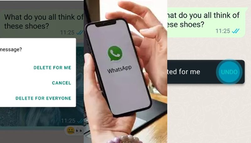 Whatsapp New Update now Undo Deleted Messages san