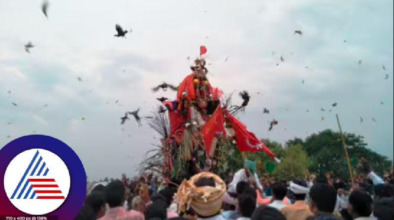 Kottur Bikki maradi Durgamma Devi rathotsav 2024 today in kottur Viayanagar district rav