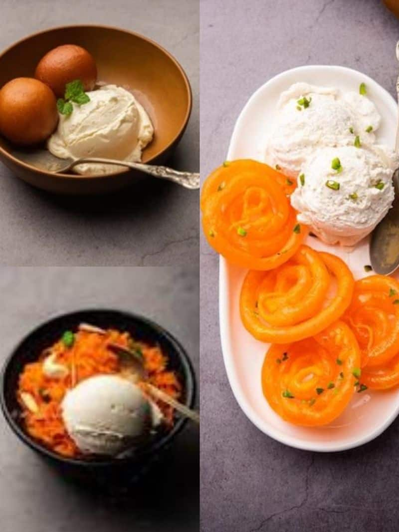 Jalebi to Gulab Jamun: Indian delights pair with vanilla ice cream NTI