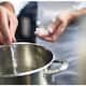 told to be careful when adding salt to vegetable and friend did not like it