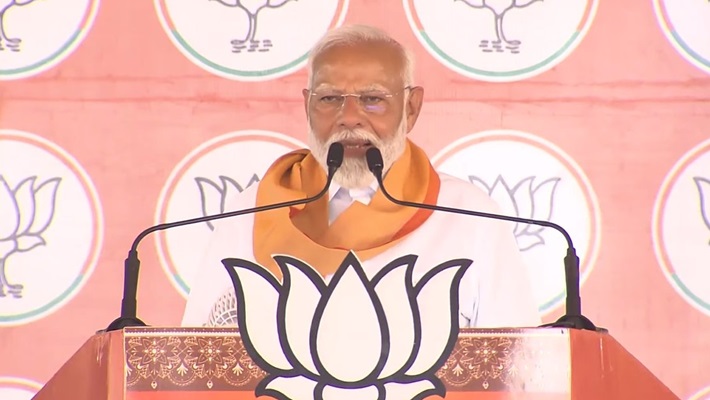 Narendra Modi rally in Mahendragarh Narendra Modi rally in Mahendragarh