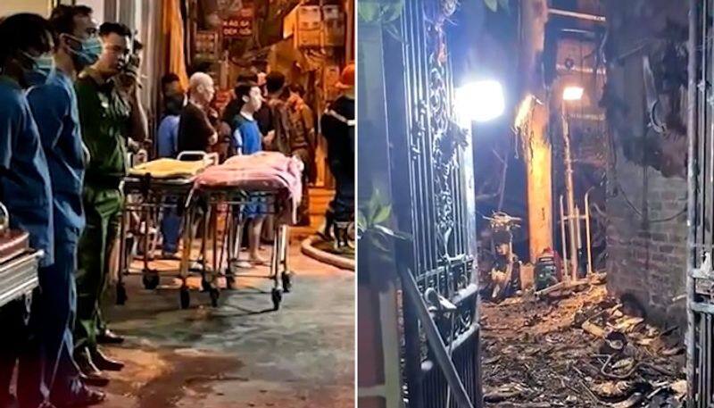 Vietnam Many killed few injured after massive fire breaks out at an apartment in Hanoi watch video gcw