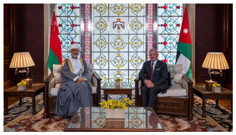 oman sultan returned to muscat after jordan visit 