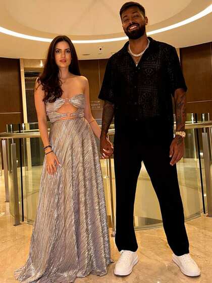 Hardik Pandya and Natasa Stankovic