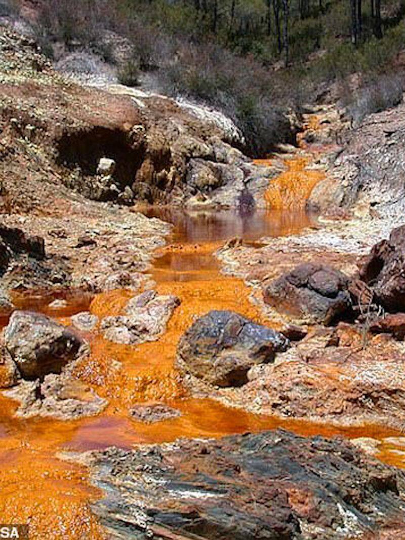 Why are Alaskan rivers turning Orange in colour? vkp