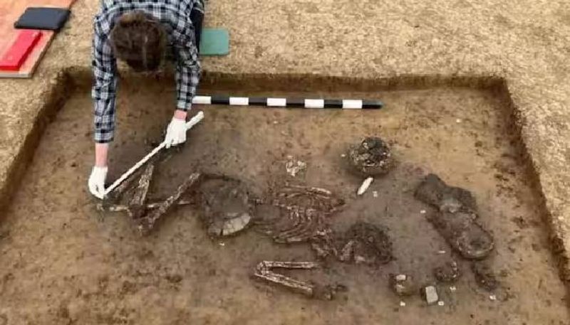 mayor buried with with drinks and food for afterlife 6800 years ago 