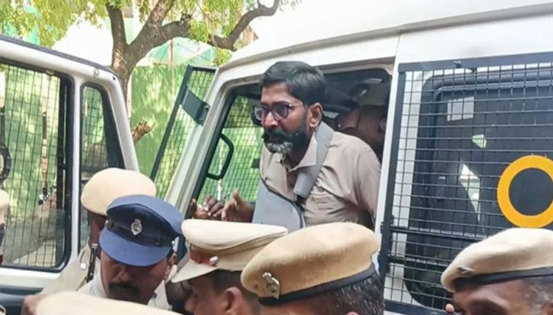 The judge adjorned the hearing on the bail plea of savukku shankar in the case of possession of ganja to next 30th vel