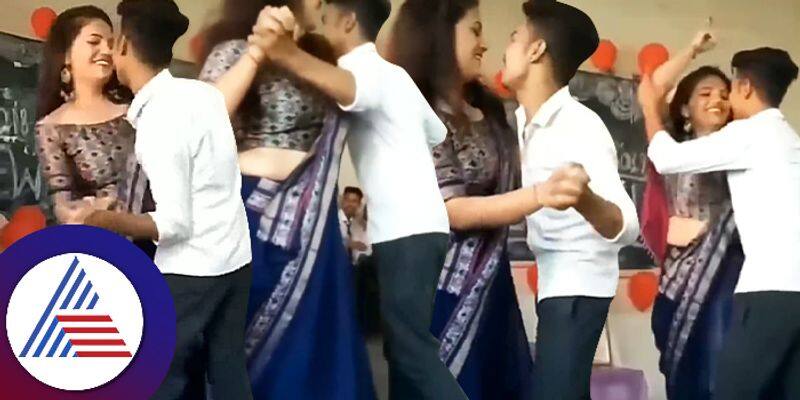 High School Teacher romantic dance with Student in Farewell function goes viral 