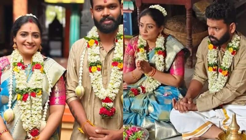 actress Meera Vasudevan marries cinematographer vipin puthiyankam san