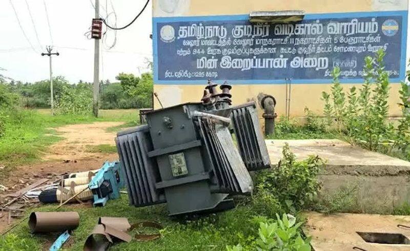 Tirupathur Transformer broken to steal copper wire worth Rs.3 lakh sgb