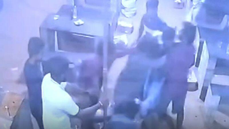 Clash at tasmac bar... Video of brutally hitting a man with a beer bottle tvk