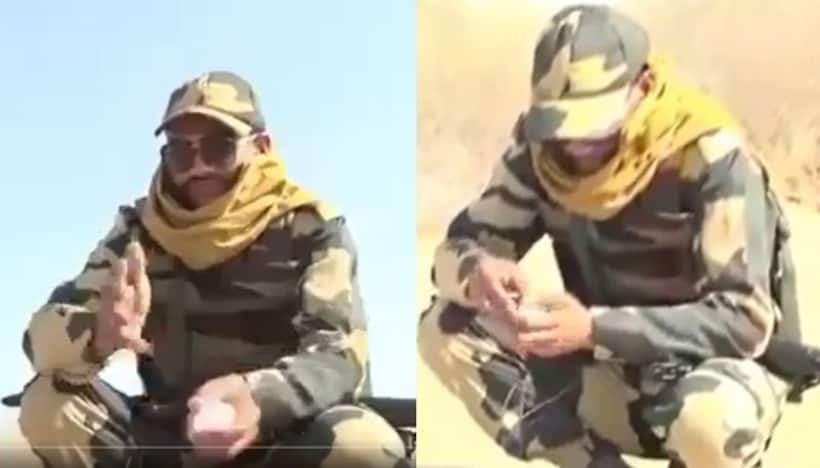 After roasting papad, now BSF jawan boils egg in Bikaner's hot sand amid intense heatwave (WATCH)