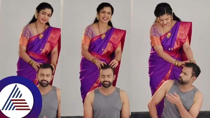 Bhagya of Bhagyalakshmi massaging Tandav in viral video fans reacts to this suc