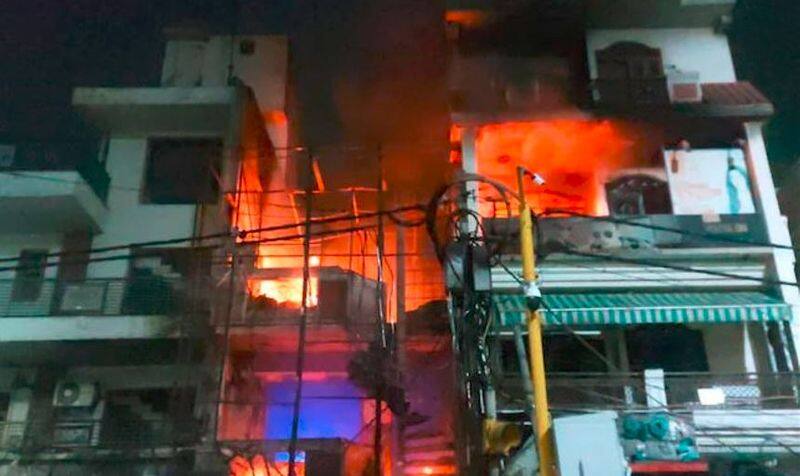 Fire accident at Delhi Childrens Hospital 7 babies died tragically akb