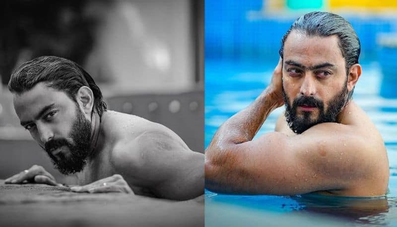 Actor Kartik Jayaram shares swimming photos mrq