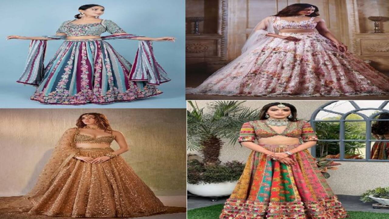 ब्राइडल लहंगे की है तलाश तो Try करें ये लेटेस्ट डिजाइन 