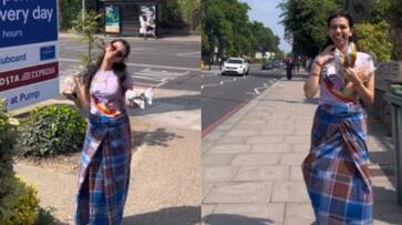 Woman Turns Heads in London Streets by Sporting Lungi, Internet Buzzes [WATCH] NTIW