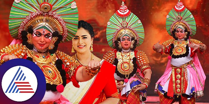 Shreerastu Shubhamastu serial ex villian Sharwari urf Netra Jadhaw in Yakshagana role suc