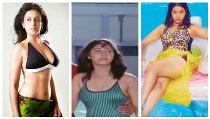 sandalwood actresses list  who stunned wearing bikini gow 