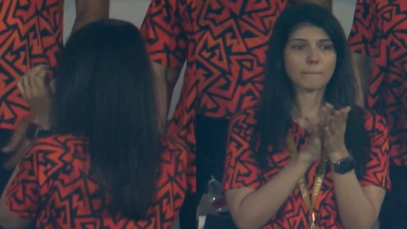 Kavya Maran Can not Hold Back Tears After Sunrisers Hyderabad Heavy IPL Final Loss Against Kolkata Knight Riders kvn