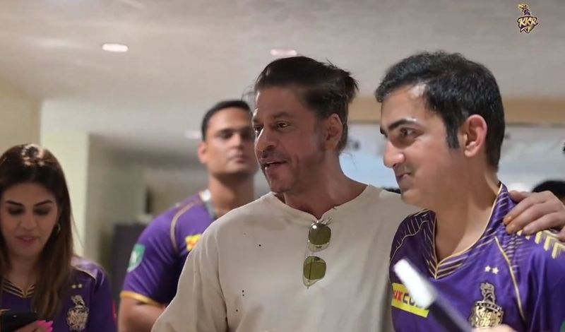 IPL 2024 winner KKR: Shah Rukh Khan kisses Gautam Gambhir RMA