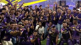 Shahrukh Khan Imitates Controversial Flying Kiss Of Harshit Rana After Kolkata Knight Riders IPL Win kvn