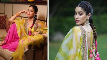 bollywood actress Janhvi Kapoor latest suits ideas for women xbw