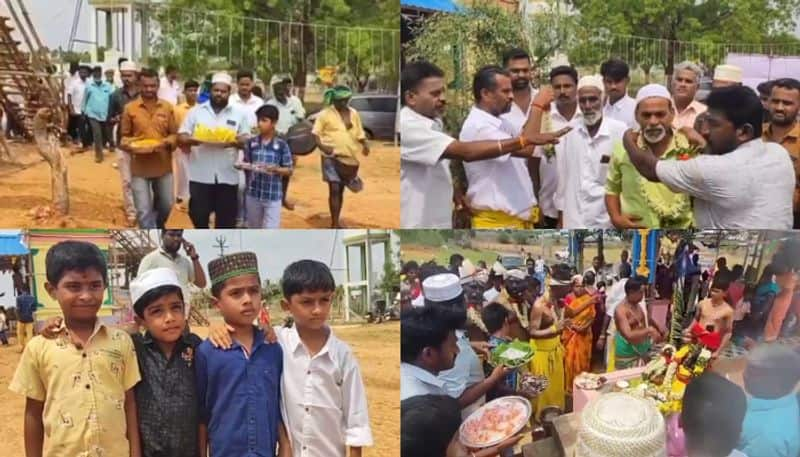 Ganesha temple on land given free by Muslims story of religious harmony from tamilnadu