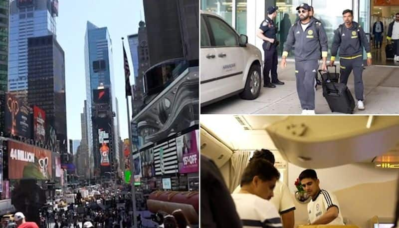 T20 World Cup 2024: Team India touches down in New York, skipper Rohit Sharma shares first selfie (WATCH) snt