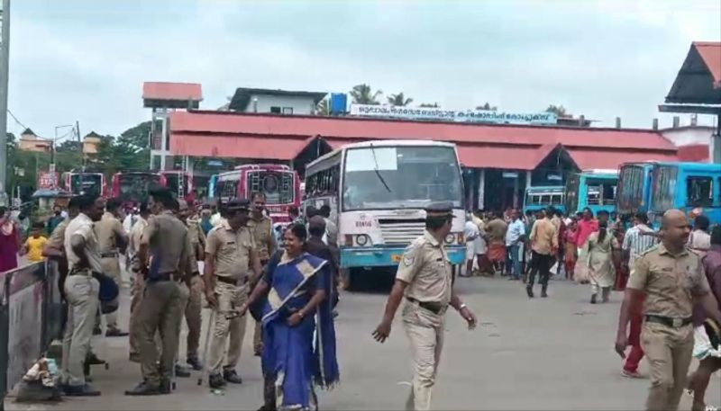 ottapalam private bus strike withdrawn