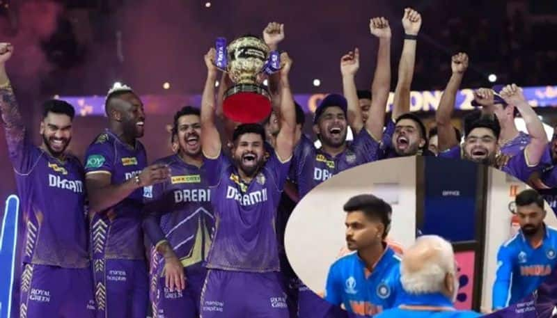 Netizens appreciates KKR captain Shreyas Iyer for its IPL 2024 win though ignored Indian PM Modi kvn