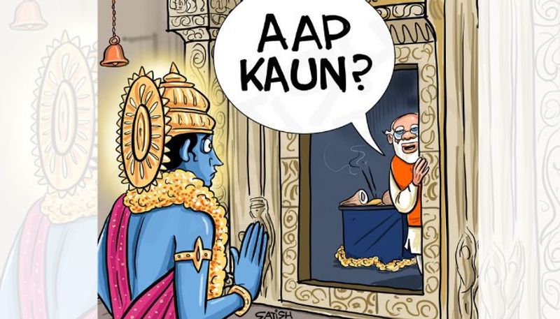  Will Cartoonist Satish Acharya s insulting Lord Rama mrq 