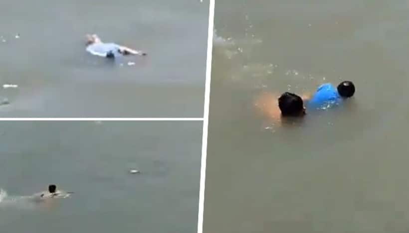 Jhelum river rescue: Quick thinking locals save 7 year old boy from drowning (WATCH)