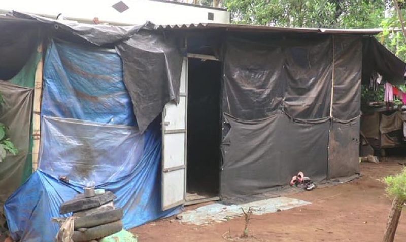 He has been living in a shed for five years after losing his house in kodagu flood gvd